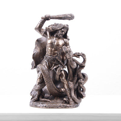 Hercules Fighting the Hydra (Cold Cast Bronze Sculpture)