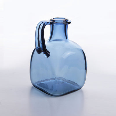 Ancient Roman Squared Bottle (Blue)