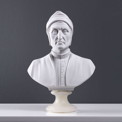 Dante Bust Statue