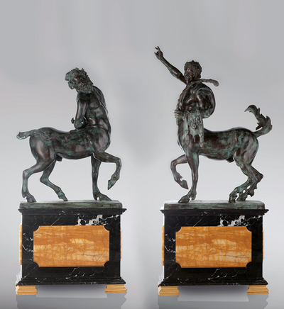 The Furietti Centaurs Pair - Life-Size Bronze Statues