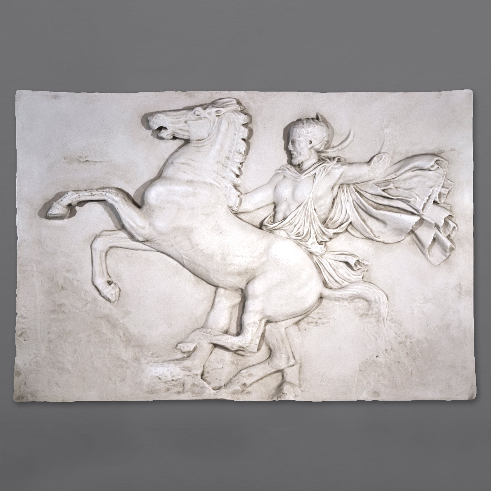 Parthenon Frieze Fragment marble wall sculpture Greek Roman large