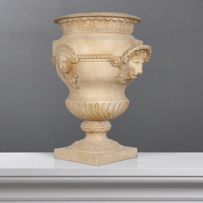 Decorative Urn with Lions