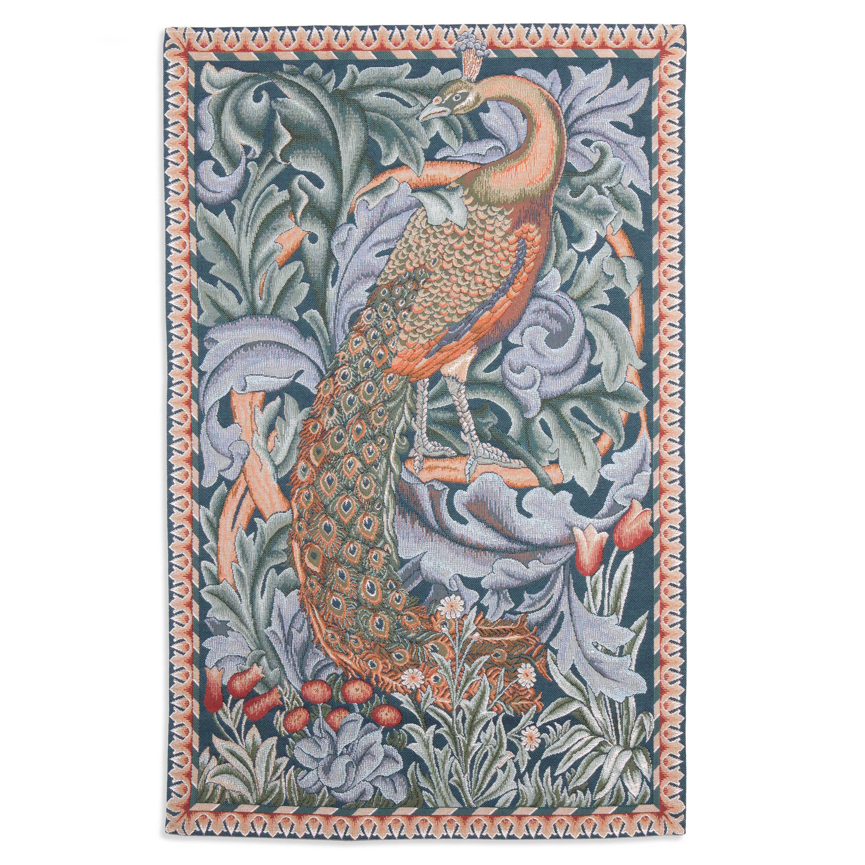 Peacock Tapestry Wall Hanging Kit, Peacock Tapestry Kit, Peacock  Needlepoint Kit