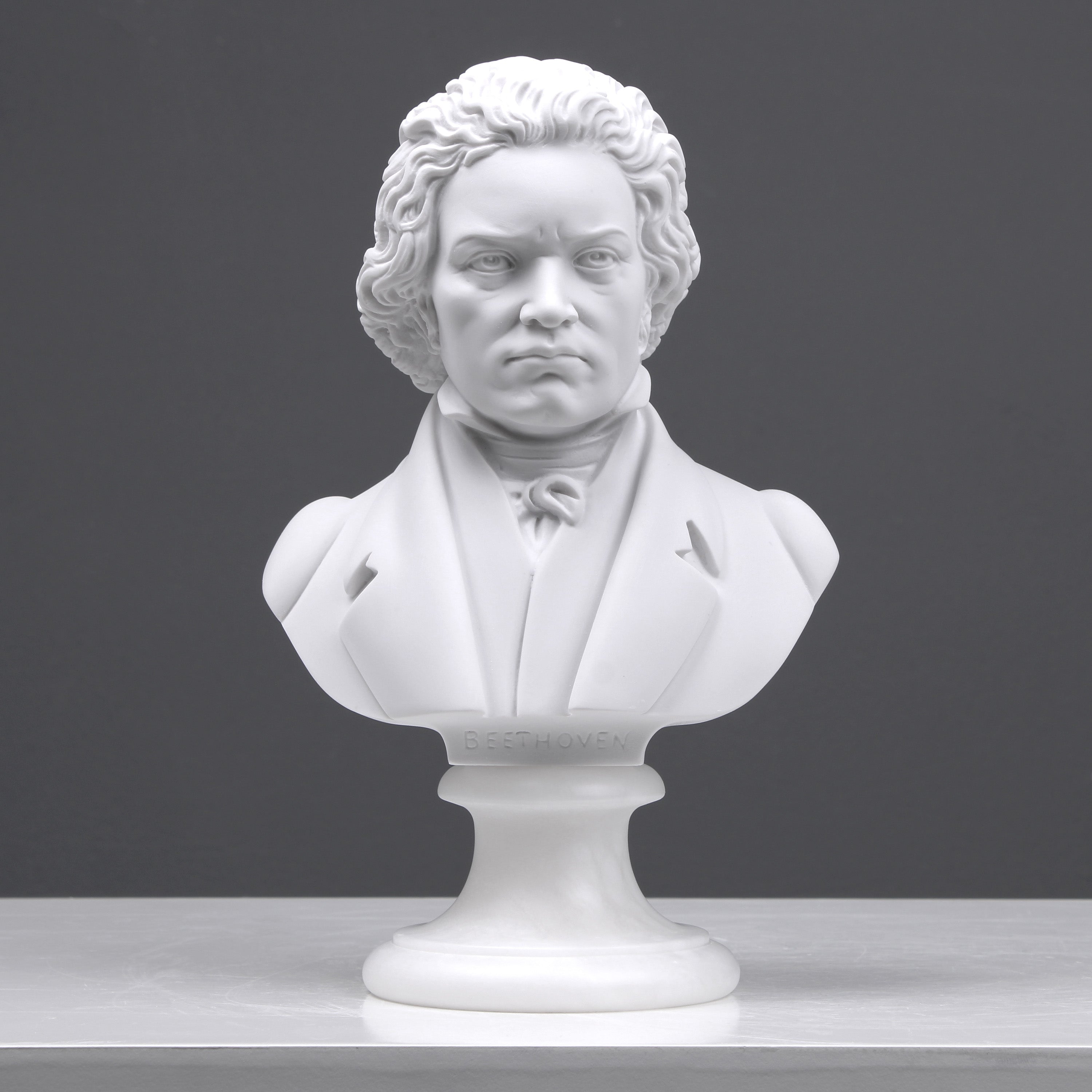 稀少✨　BEETHOVEN 置物　彫刻　オブジェ Beethoven Bust Sculpture (Small) marble statue – The Ancient Home