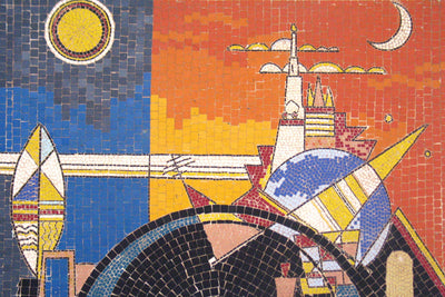 The Great Tower of Kyiv Contemporary Mosaic