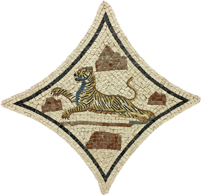 Tiger - Mosaic Fragment