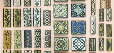 Roman mosaic patterns - A Visual Glossary