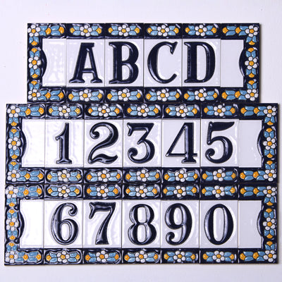 Ceramic House Numbers