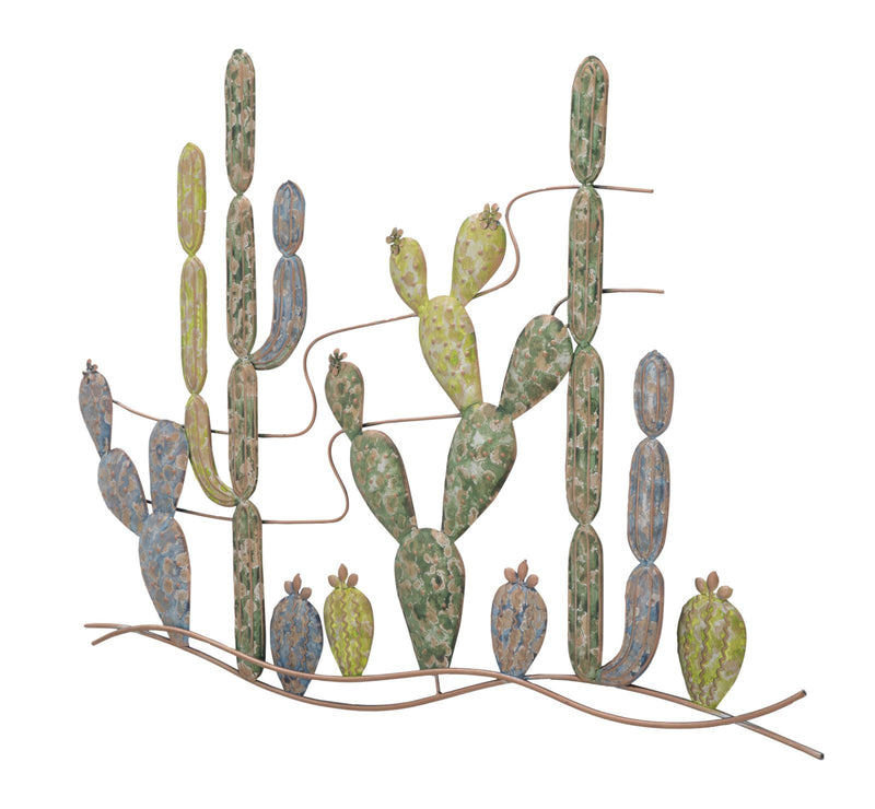 Metallic Cactus Wall decor