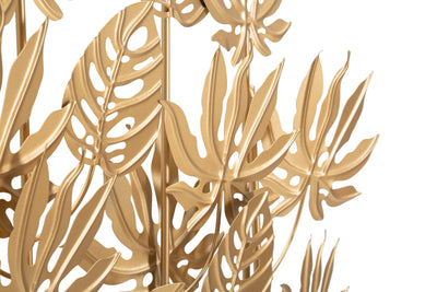 Gold Leaf Bouquet Decoration (Modern Sculpture)