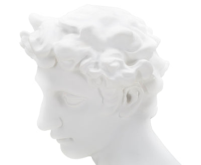Giuliano de Medici Bust Statue by Michelangelo (White Resin Sculpture)