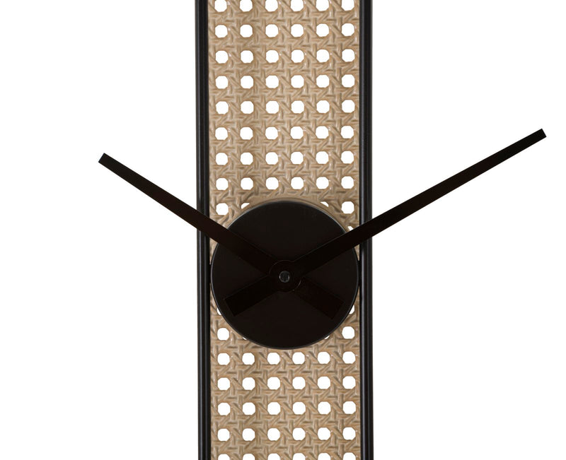 Metal & Wooden Modern Wall Clock