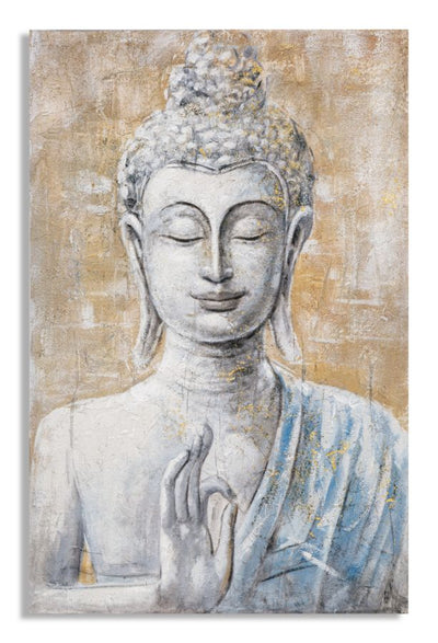 Handmade Buddha Canvas Painting