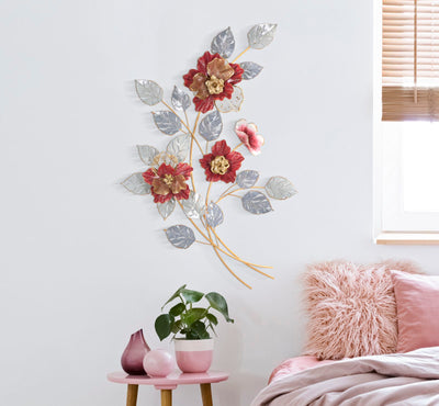 Metal Flower Wall Decor