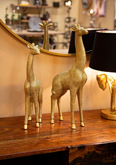 Gold Giraffe Statue (Modern Decoration)