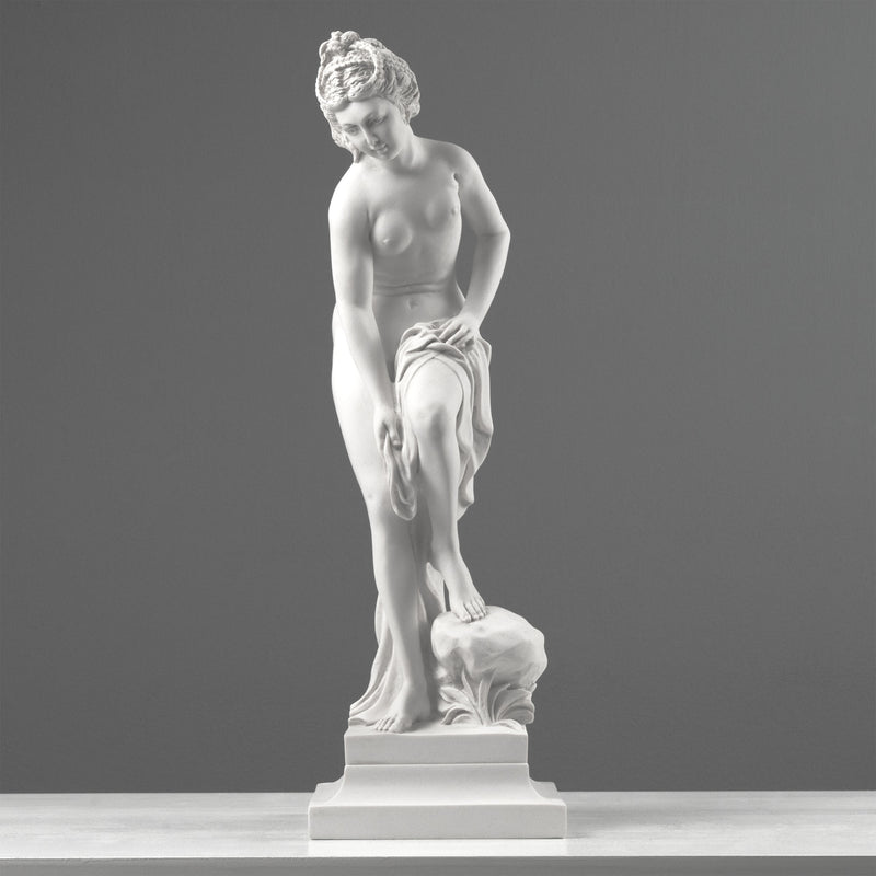 Allegrains Venus Sculpture -  The Bather Garden Statue
