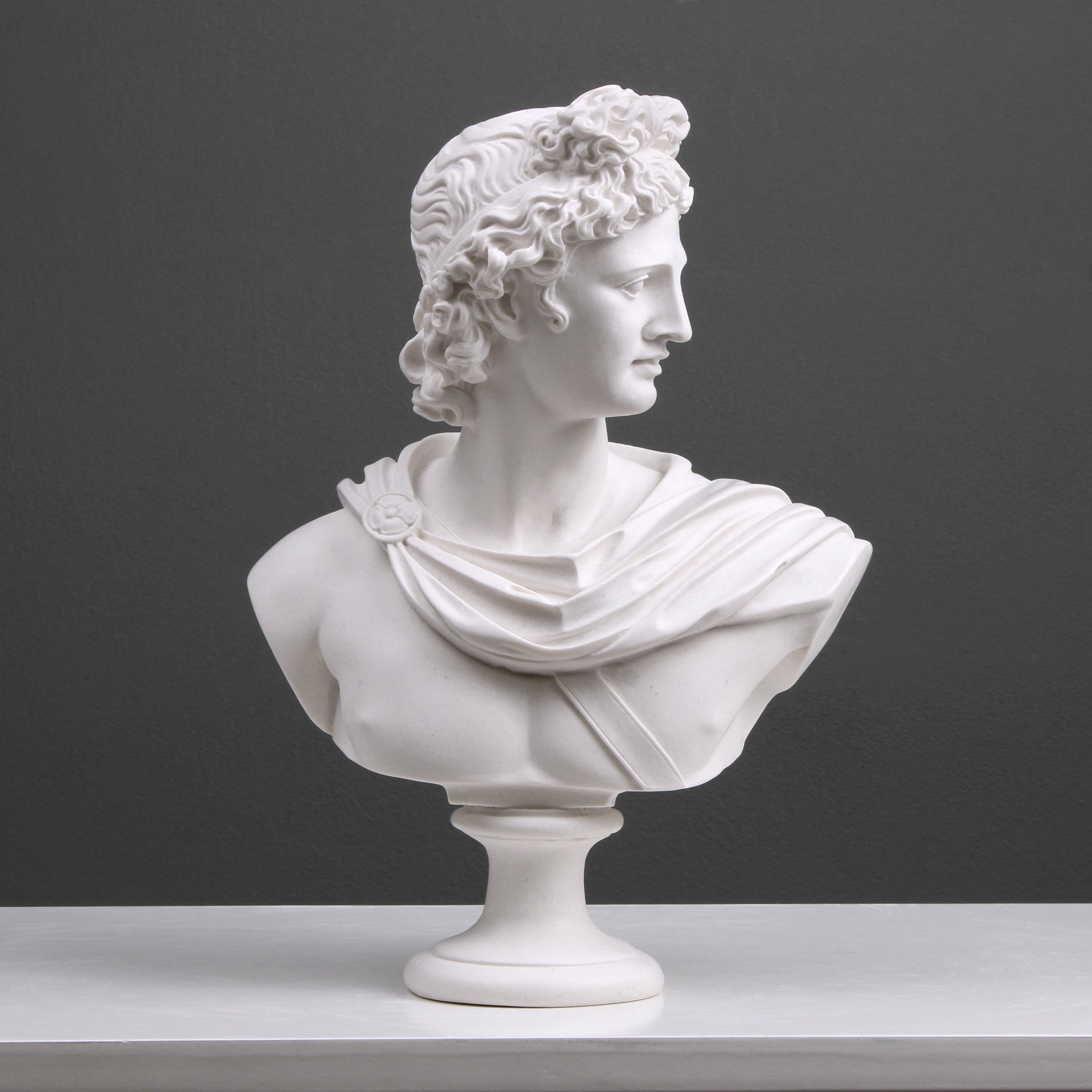 Apollo Bust Statue (God Statue) marble Greek Roman sculpture – The ...
