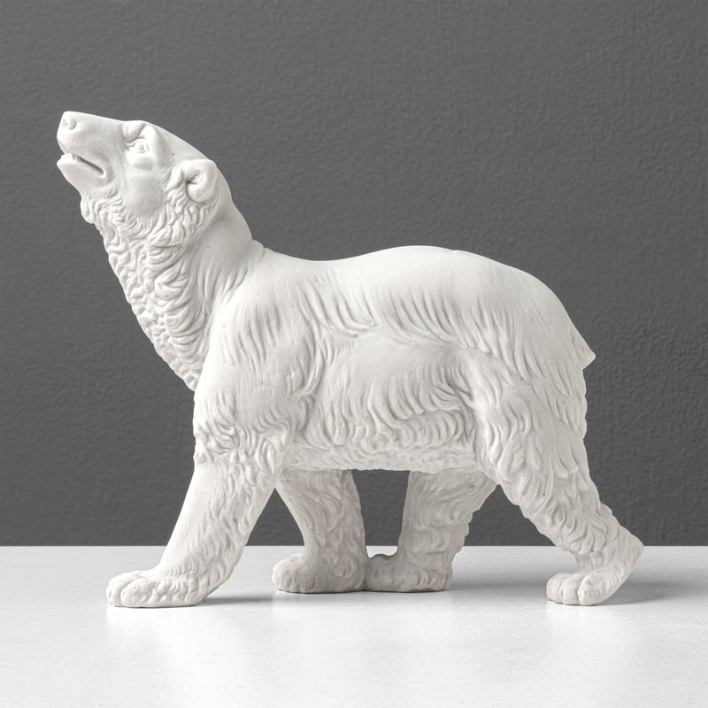 Arctic Polar Bear Statue