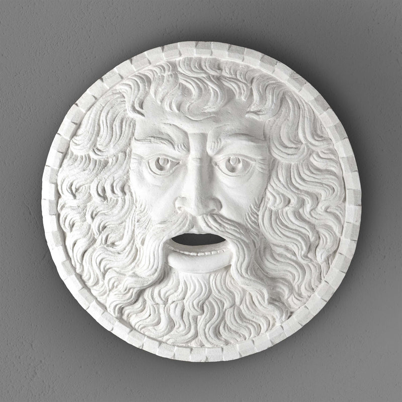 Chronos Wall Sculpture – Inspired by the Bocca della Verità