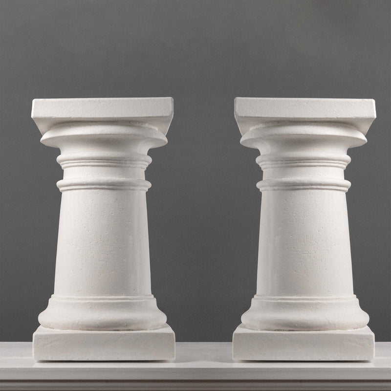 Pair of 2 Doric Columns (Garden Pedestals)