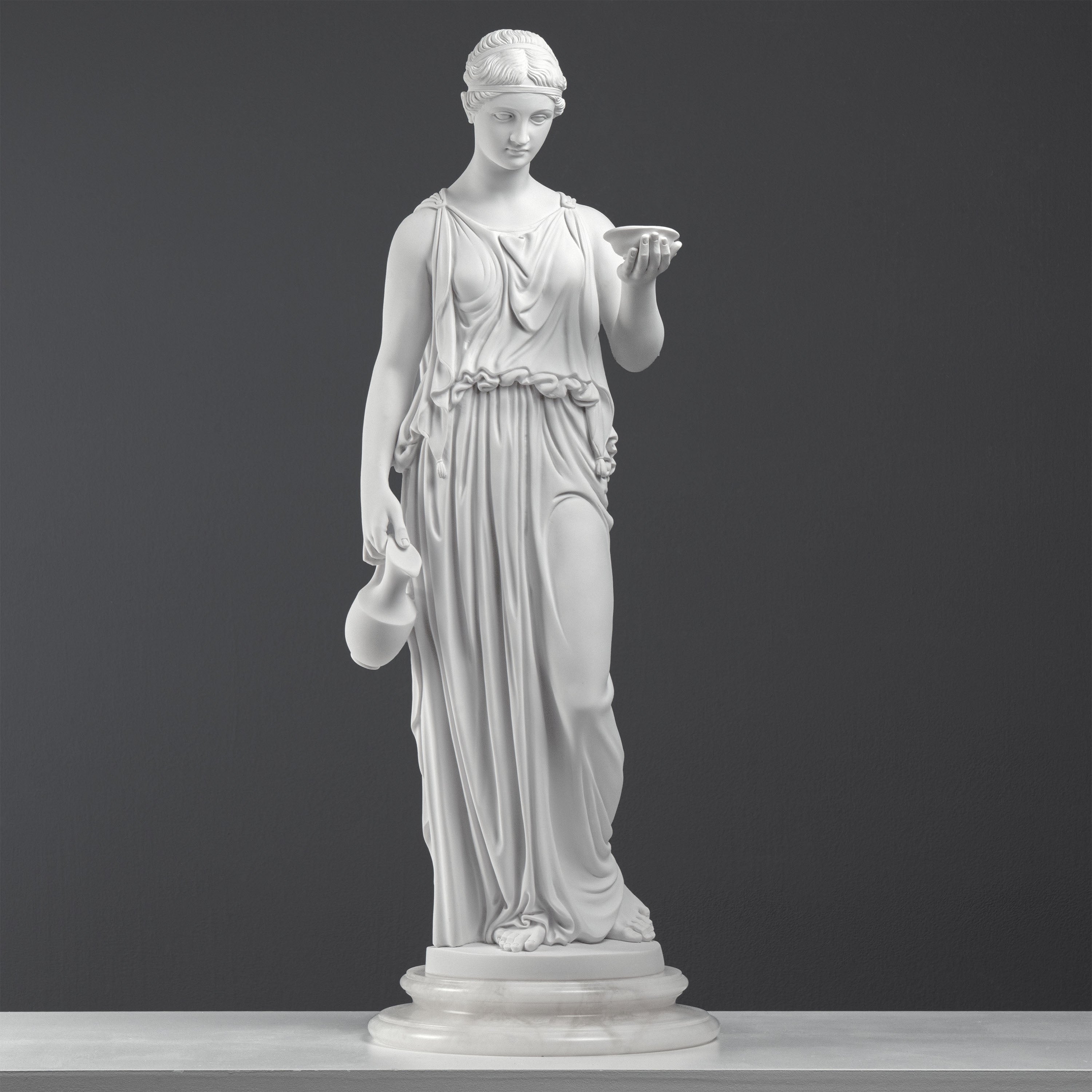 evanescent　SCULPTOR Hottest NPC Hebe Goddess of Youth (Thorvaldsen) marble statue Greek Roman