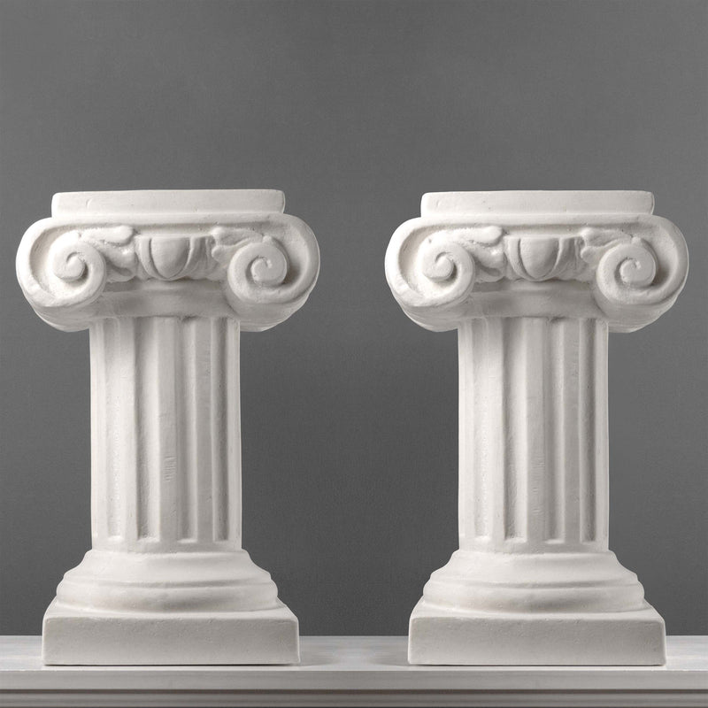 Pair of 2 Ionic Columns (Garden Pedestal)