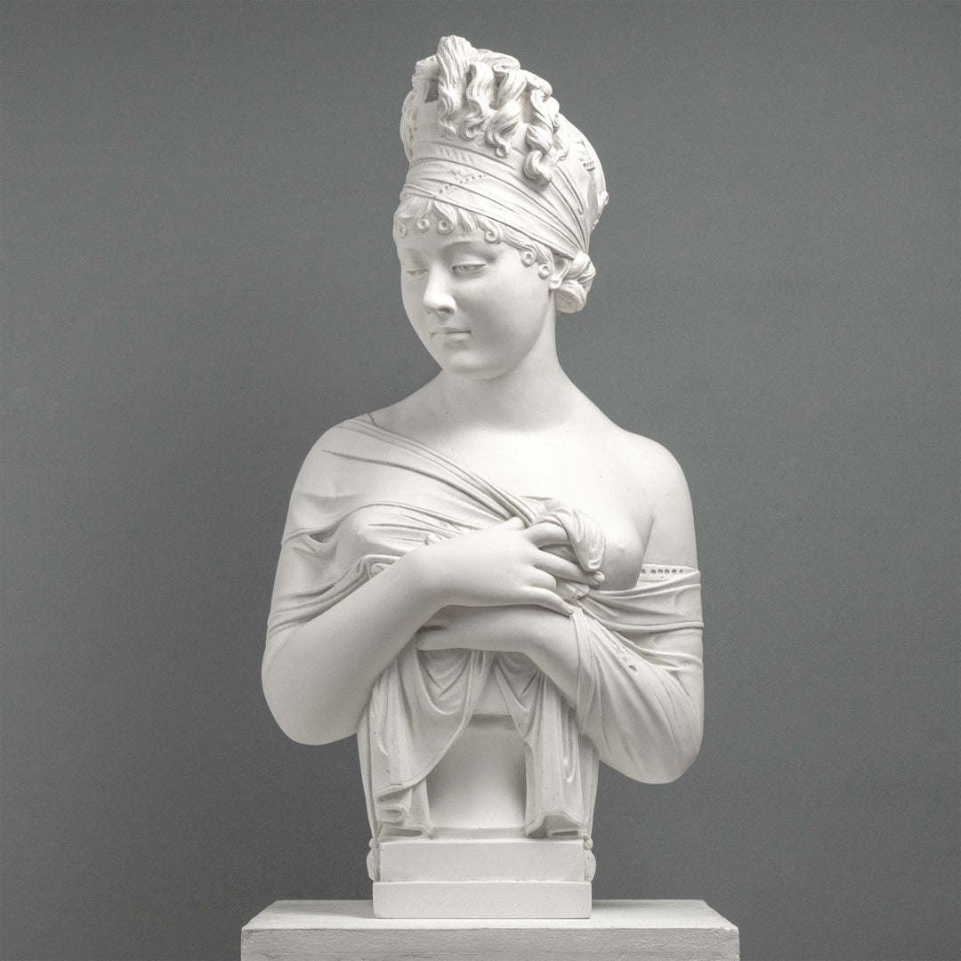 Madame Récamier Bust Sculpture marble statue French neoclassical