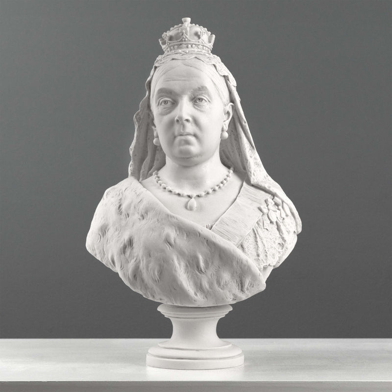 Queen Victoria Bust Sculpture – 50 Year Reign Edition