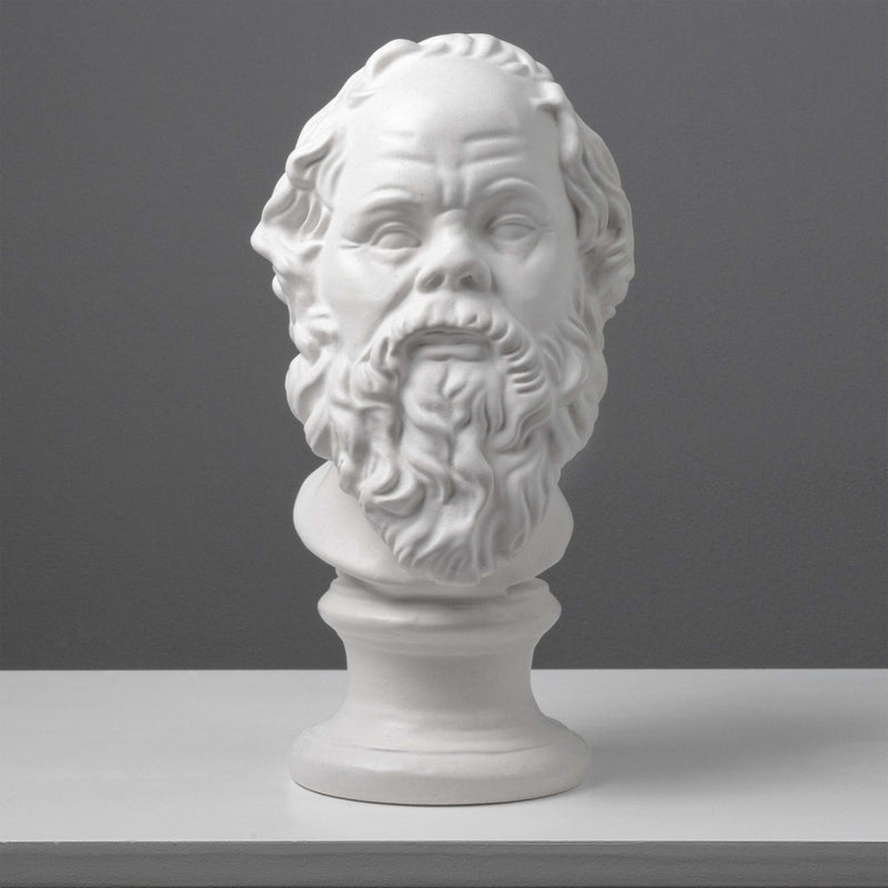 Socrates Bust Statue - Greek Philosopher Sculpture