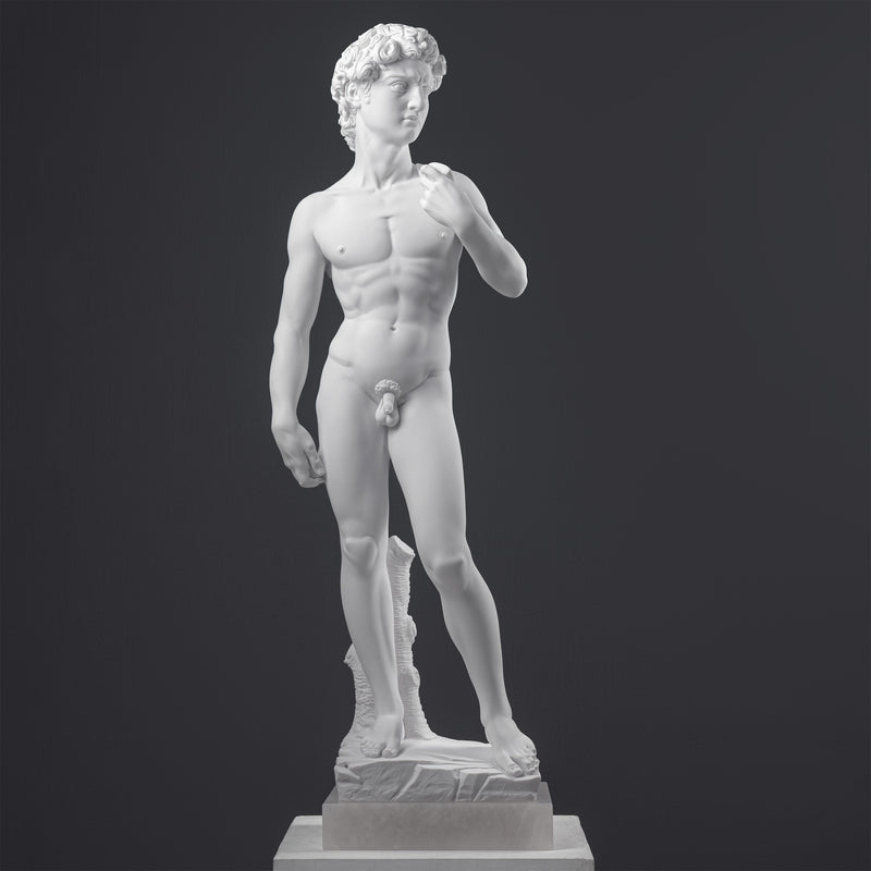 Statue of David after Michelangelo (Large) — Renaissance Replica – The ...