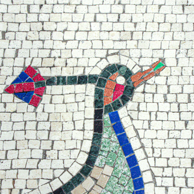 Pheasant from the House of Birds Mosaic