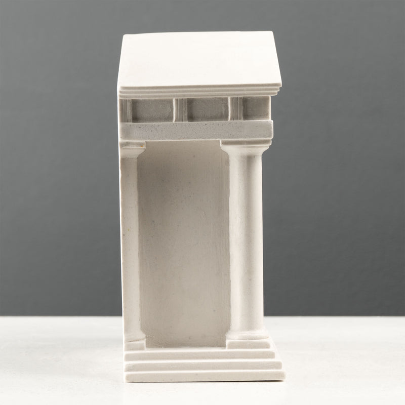 Veni Vidi Vici Bookend – Roman Temple Sculpture