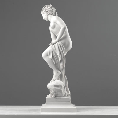 Allegrains Venus Sculpture -  The Bather Garden Statue