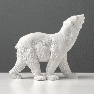 Arctic Polar Bear Statue