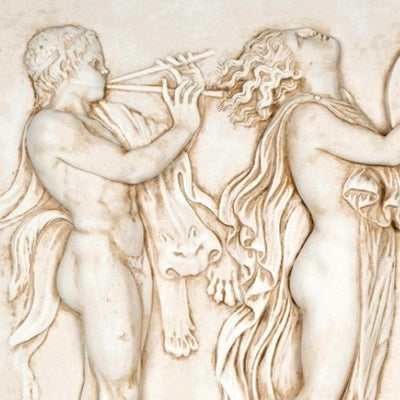 Dance in honour of Dionysus Bas-relief