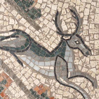 Deer - Marble Mosaic Fragment