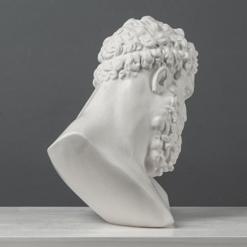 Hercules Bust Sculpture – Greek Hero of Might and Strength