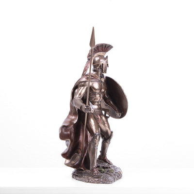 Leonidas Greek Warrior Statue (Cold Cast Bronze Sculpture)