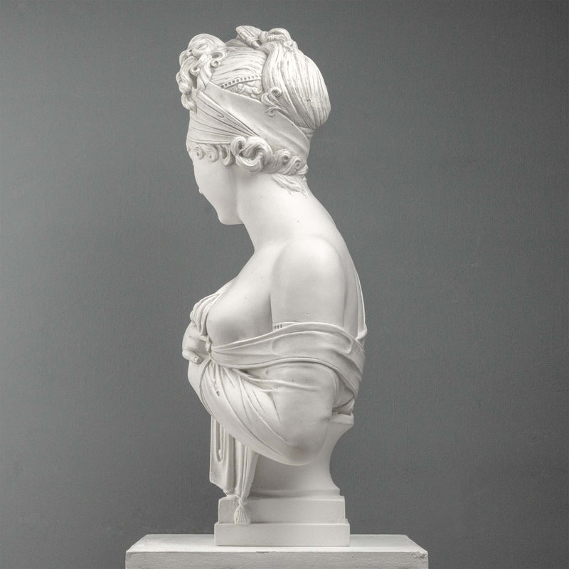 Madame Récamier Bust Sculpture – French Neoclassical Statue