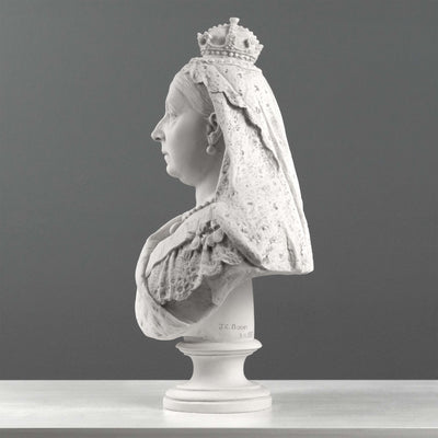 Queen Victoria Bust Sculpture – 50 Year Reign Edition