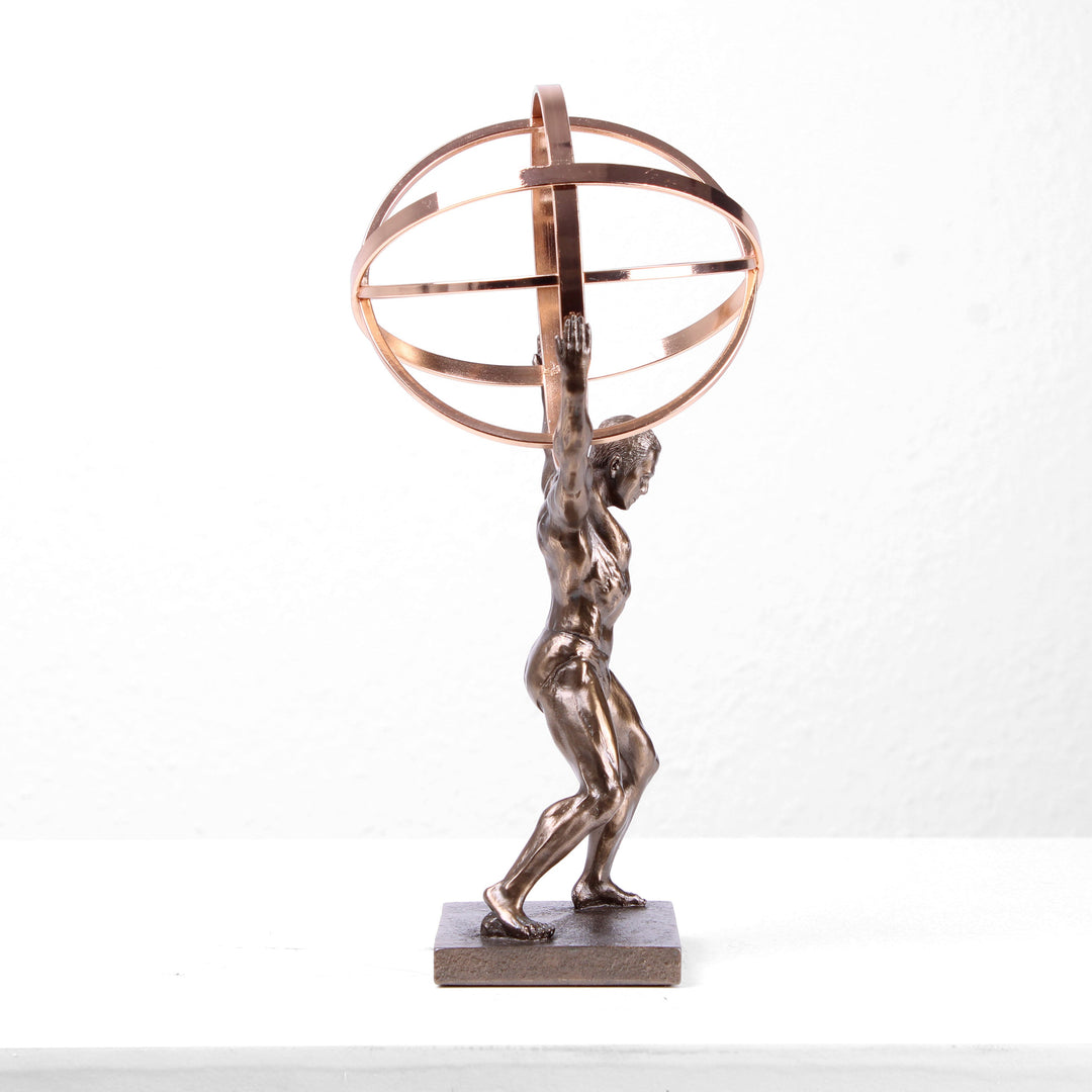 .sculpture bronze store ''global'' height 22 cm