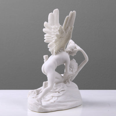 Sculpture of Cupid and Psyche (White Statue)