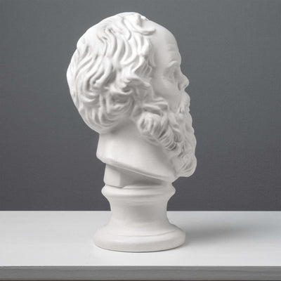 Socrates Bust Statue - Greek Philosopher Sculpture