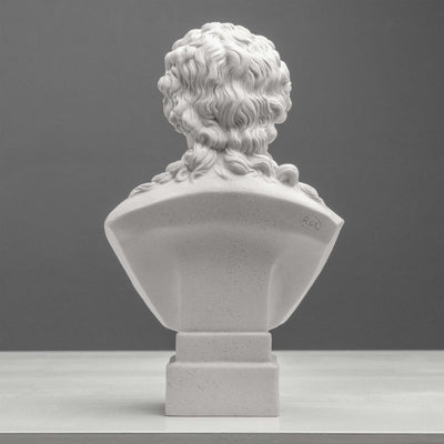 Goethe Bust Sculpture – German Poet in Neoclassical Style