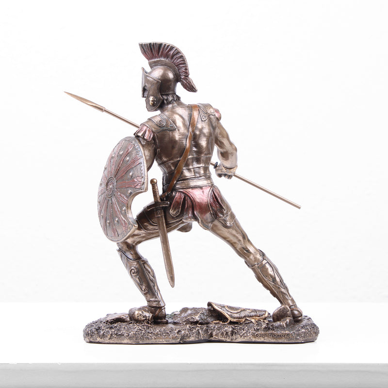 Achilles Greek Warrior Statue (Cold Cast Bronze Sculpture)