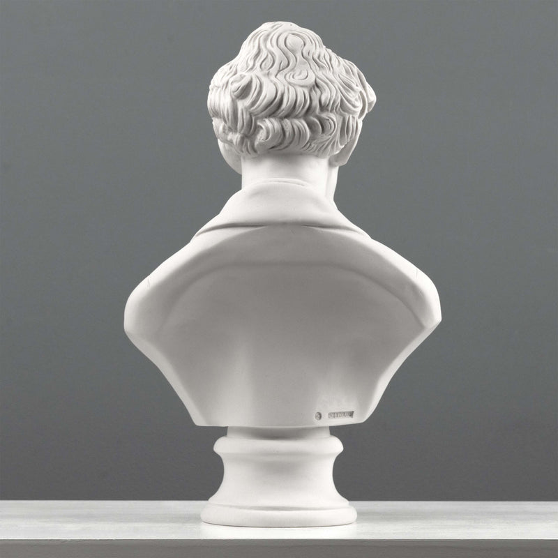 Charles Dickens Bust Sculpture – English Writer Statue