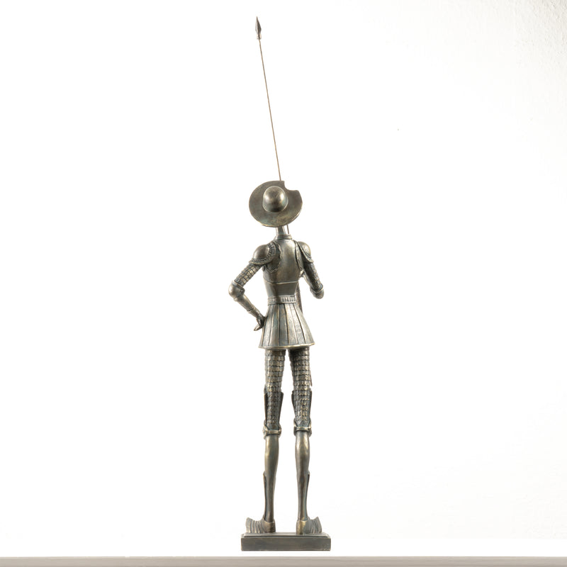 Don Quixote of La Mancha Statue (Bronze Finish Decor Sculpture)