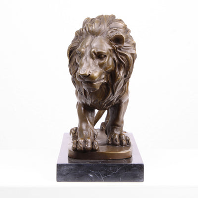 Large Lion Bronze Statue (Hot Cast Bronze Sculpture)