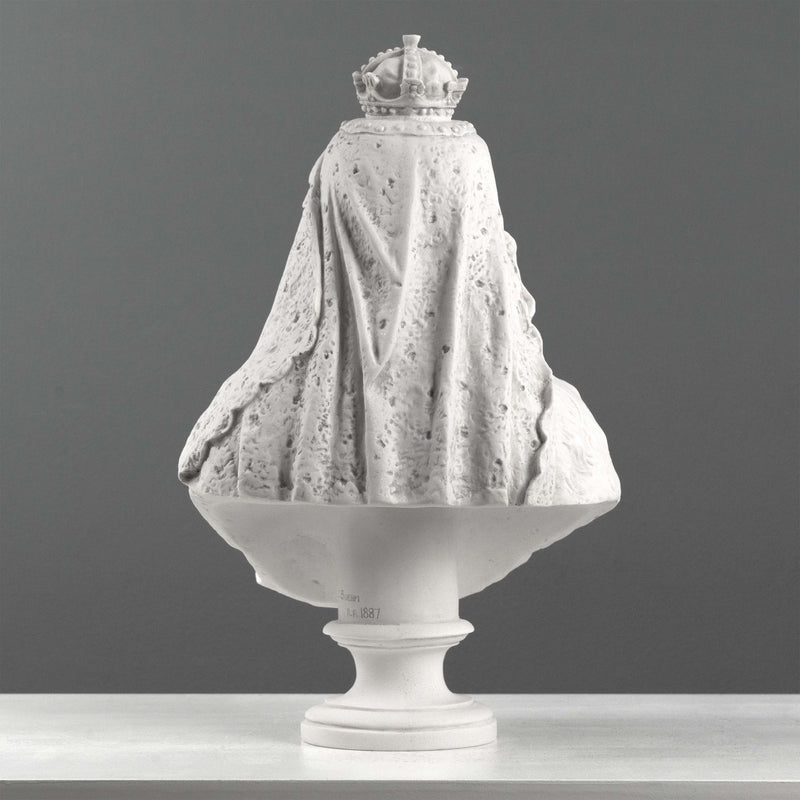 Queen Victoria Bust Sculpture – 50 Year Reign Edition