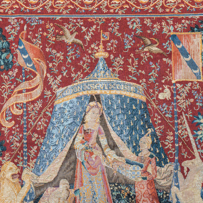 The Lady and the Unicorn: À mon seul désir Gobelin Wall Tapestry (Jacquard Woven)